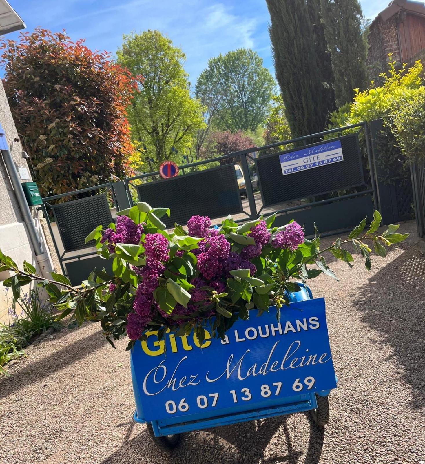 Gite Chez Madeleine Appartement Louhans Buitenkant foto